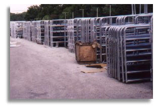 Standard or custom corral panels