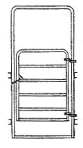 bow gate for livestock & animal control, corral, ranching